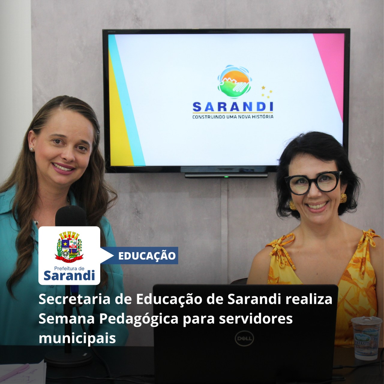 Secretaria de Educação de Sarandi realiza Semana Pedagógica para servidores municipais